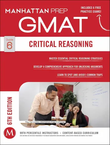 Cover of Critical Reasoning Gmat Strategy Guide 5th Edition