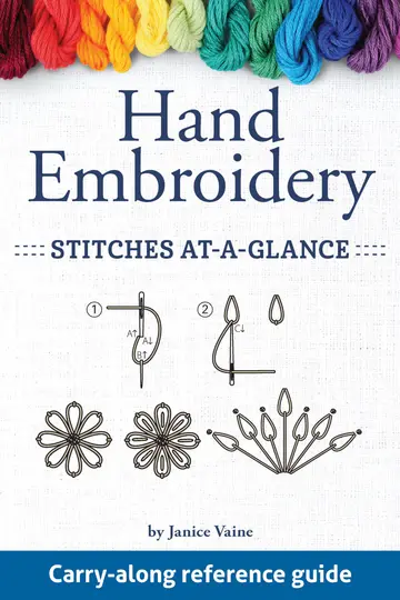 Cover of Hand Embroidery Stitches At-a-Glance