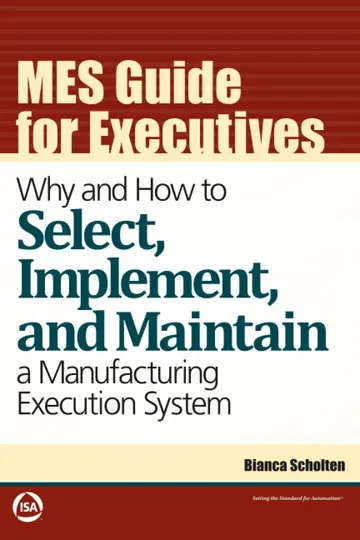 Cover of MES Guide for Executives