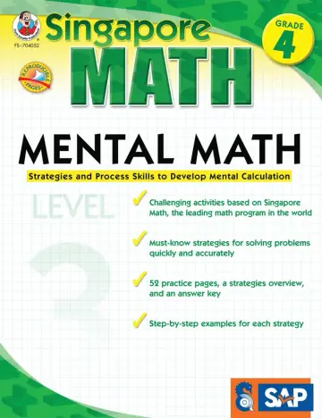 Cover of Mental Math, Grade 4