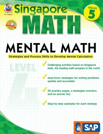 Cover of Mental Math, Grade 5