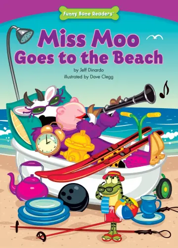 Cover of Miss Moo Goes to the Beach