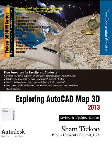 Cover of Exploring AutoCAD Map 3D 2013