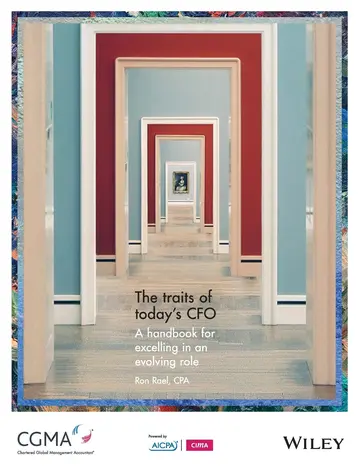 Cover of The Traits of Todays Cfo A Handbook for Excelling in an Evolving Role