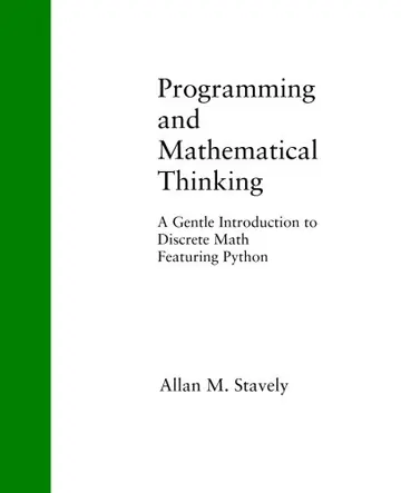 Cover of Programming and Mathematical Thinking