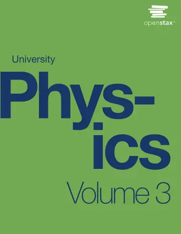 Cover of "University Physics Volume 3 by OpenStax "