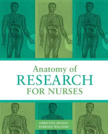 Cover of Anatomy of Research for Nurses
