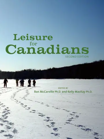 Cover of Leisure for Canadians