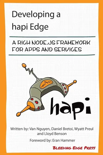 Cover of Developing a hapi Edge