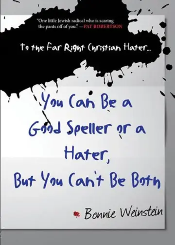 Cover of You Can Be a Good Speller or a Hater, but You Can't Be Both