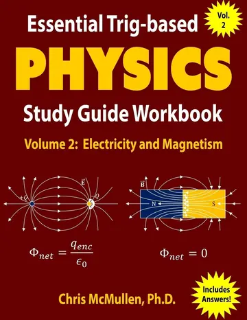 Cover of Essential Trig-based Physics Study Guide Workbook