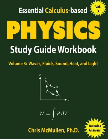 Cover of Essential Calculus-based Physics Study Guide Workbook