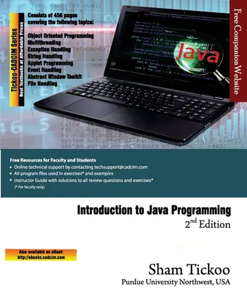 Cover of Introduction to Java Programming, 2nd Edition