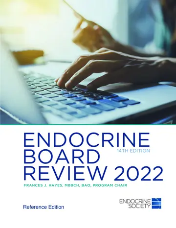 Cover of Endocrine Board Review 2022