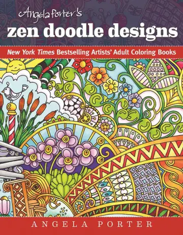 Cover of Angela Porter's Zen Doodle Designs