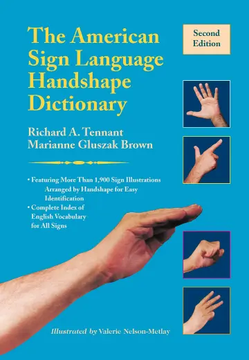 Cover of The American Sign Language Handshape Dictionary