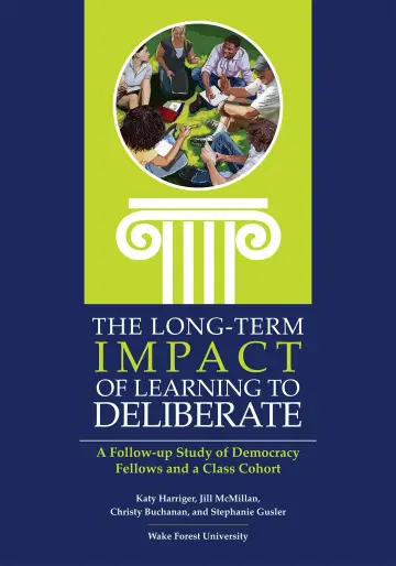 Cover of The Long-term Impact of Learning to Deliberate