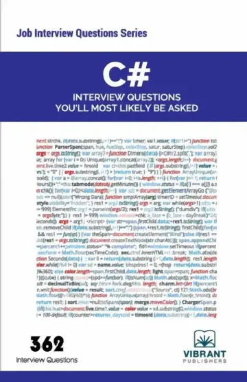 Cover of C# Interview Questions You'll Most Likely Be Asked
