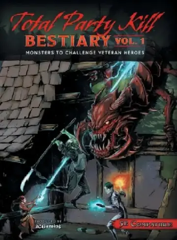 Cover of Total Party Kill Bestiary, Vol. 1