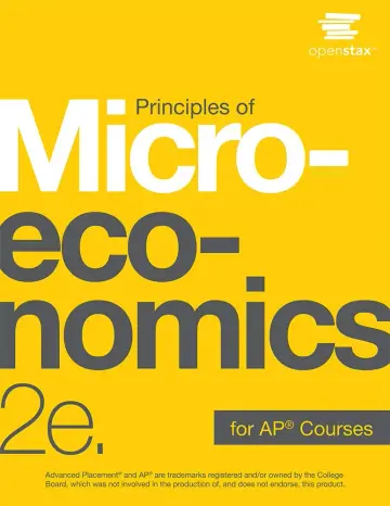 Cover of "Principles of Microeconomics for AP® Courses 2e by OpenStax "