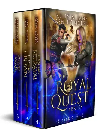 Cover of The Royal Quest Series Omnibus books 4-6