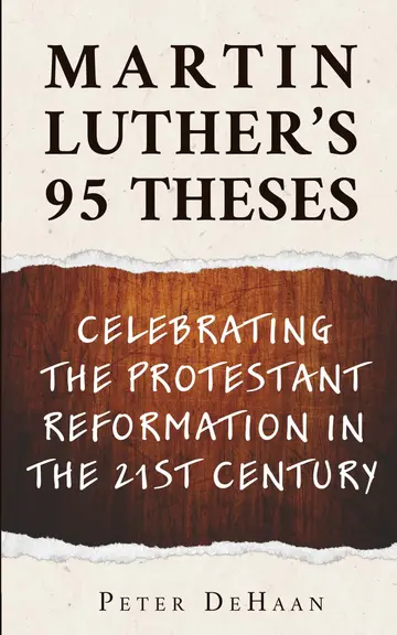 Cover of Martin Luther's 95 Theses