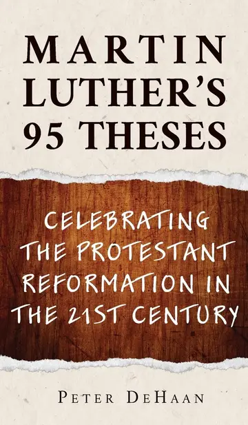 Cover of Martin Luther's 95 Theses