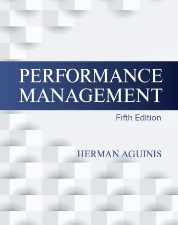 Cover of Performance Management