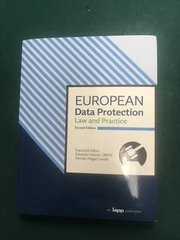 Cover of European Data Protection