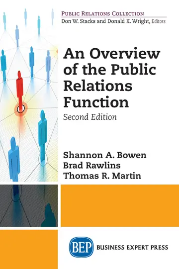 Cover of An Overview of the Public Relations Function