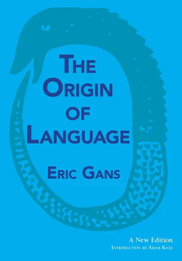 Cover of The Origin of Language