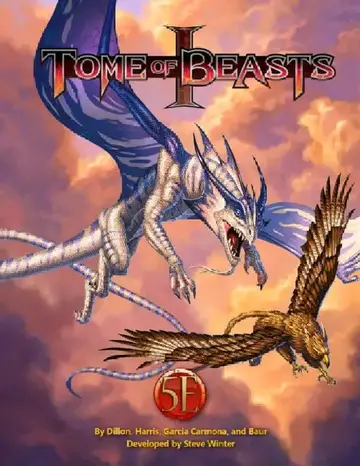 Cover of Tome of Beasts 1 2023 Edition