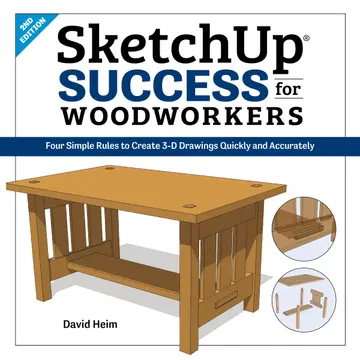 Cover of Sketchup Success for Woodworkers