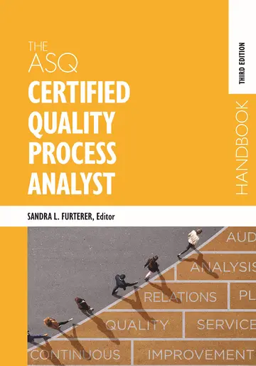 Cover of The ASQ Certified Quality Process Analyst Handbook