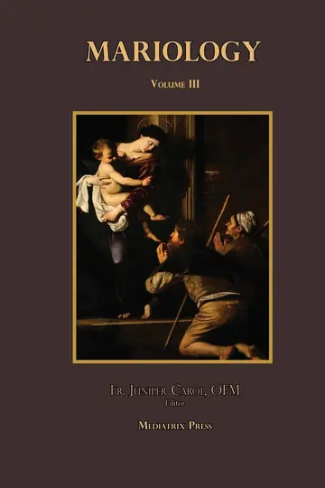 Cover of Mariology vol. 3