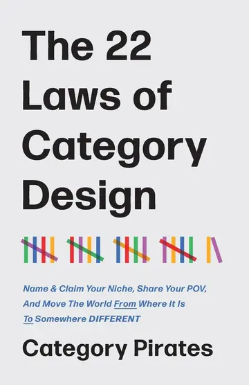Cover of The 22 Laws of Category Design