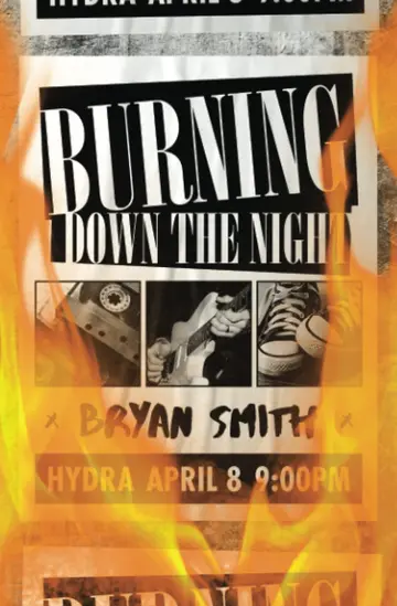 Cover of Burning Down the Night