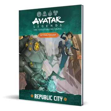 Cover of Avatar Legends the RPG Republic City