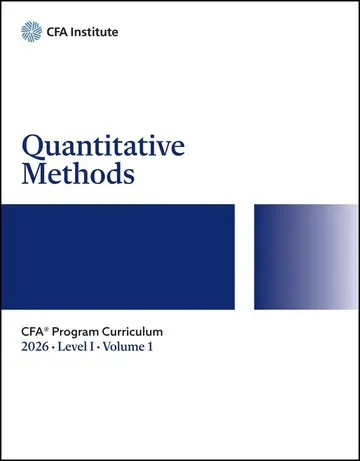 Cover of 2026 CFA Program Curriculum Level I, Volume 1