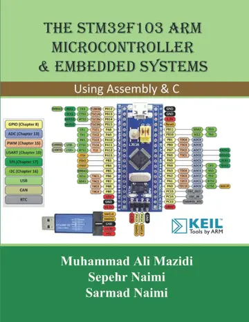 Cover of STM32F103 Arm Microcontroller and Embedded Systems