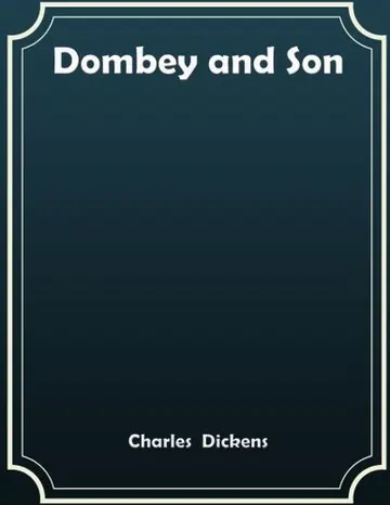 Cover of Dombey and Son