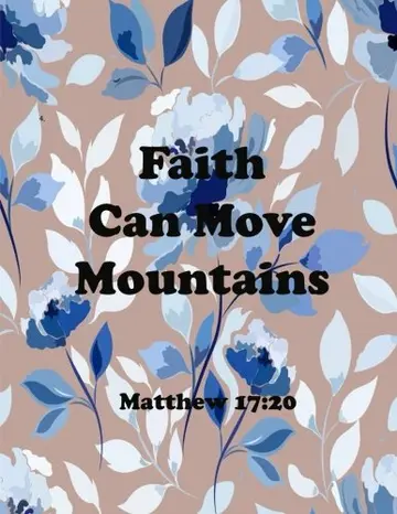 Cover of Faith Can Move Mountains Matthew 17