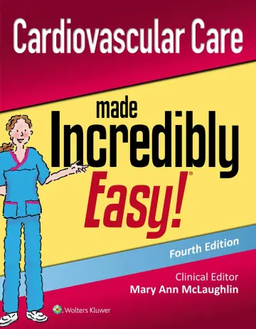 Cover of Cardiovascular Care Made Incredibly Easy 4Ed