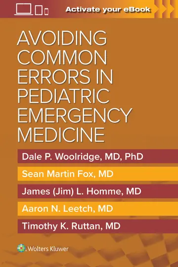 Cover of Avoiding Common Errors in Pediatric Emergency Medicine