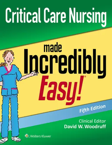 Cover of Critical Care Nursing Made Incredibly Easy!