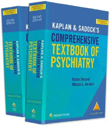 Cover of Kaplan and Sadock's Comprehensive Textbook of Psychiatry