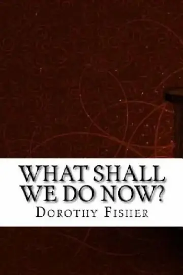 Cover of What Shall We Do Now?