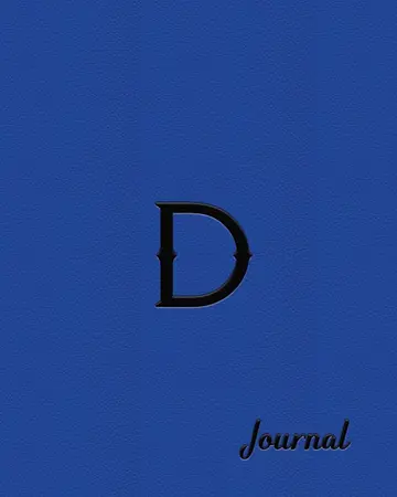 Cover of D Journal