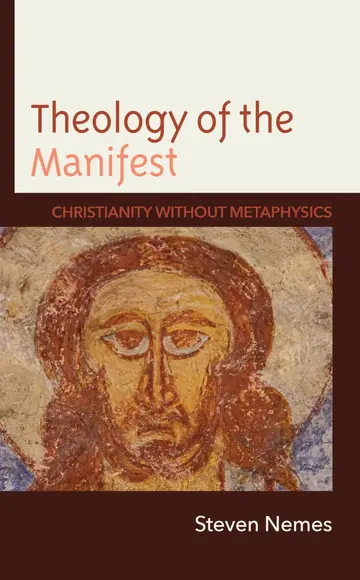Cover of Theology of the Manifest
