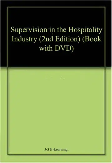 Cover of Supervision in the Hospitality Industry